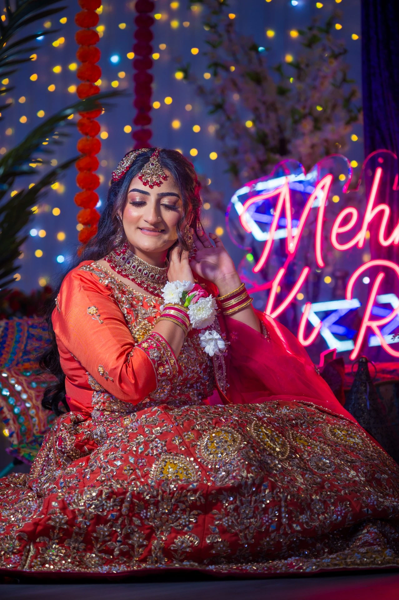 Mehndi night photography — henna and celebration by Eyecon Moments